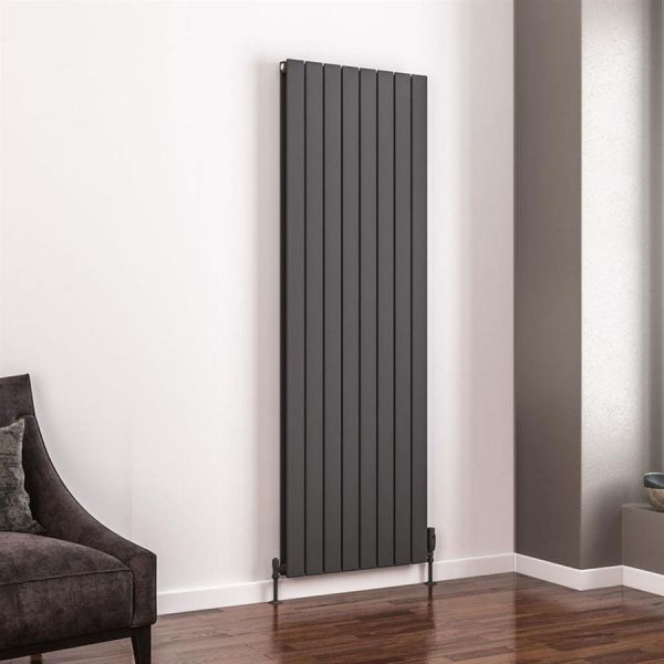 Eastbrook Addington Type 20 1800 x 588 Matt Anthracite Designer Radiator #2