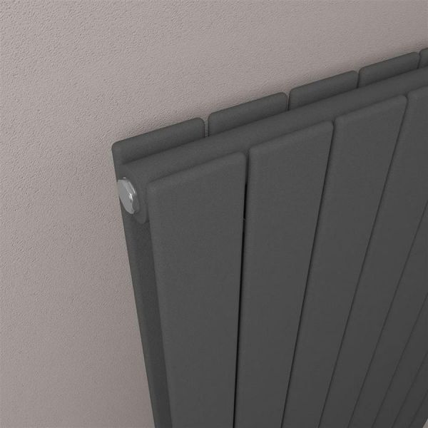 Eastbrook Addington Type 20 600 x 1032 Matt Anthracite Designer Radiator #3