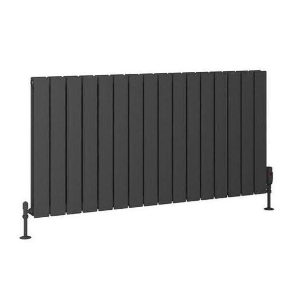 Eastbrook Addington Type 20 600 x 1180 Matt Anthracite Designer Radiator