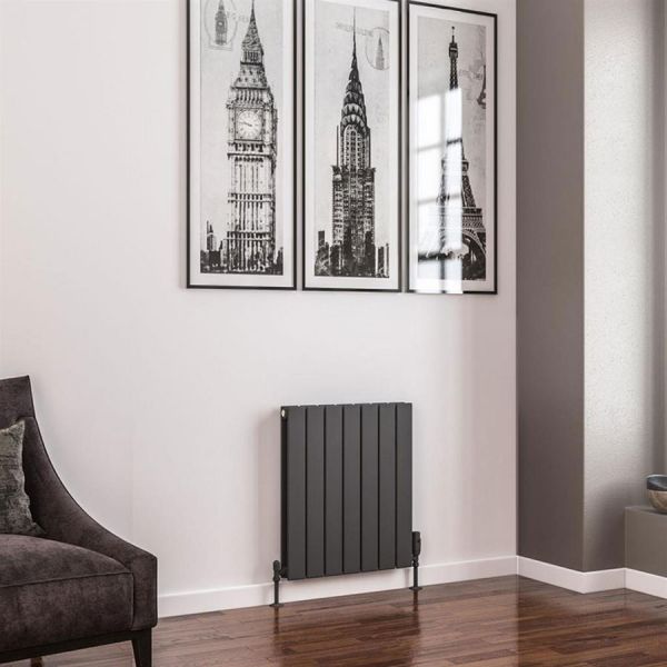 Eastbrook Addington Type 20 600 x 588 Matt Anthracite Designer Radiator #2