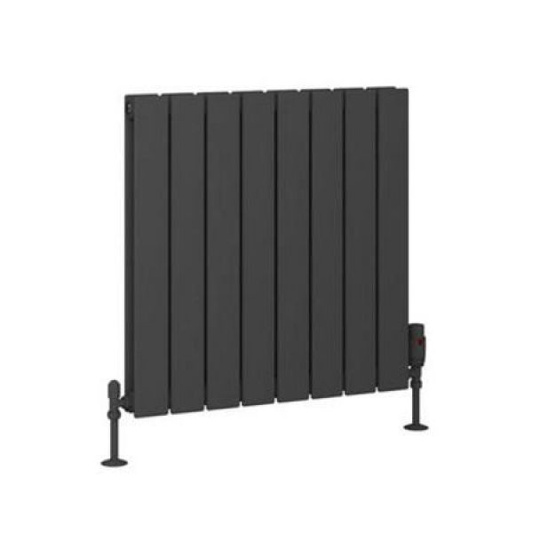 Eastbrook Addington Type 20 600 x 588 Matt Anthracite Designer Radiator