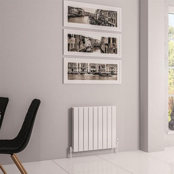 Eastbrook Addington Type 20 600 x 662 Gloss White Designer Radiator #2