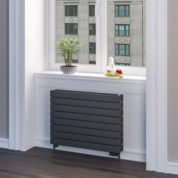 Eastbrook Addington Type 22 588 x 800 Matt Anthracite Designer Radiator #2