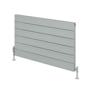 Eastbrook Berkeley 603 x 1000 Matt Grey Aluminium Designer Radiator