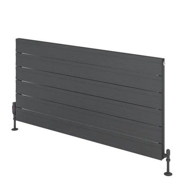 Eastbrook Berkeley 603 x 1200 Matt Anthracite Aluminium Designer Radiator
