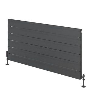 Eastbrook Berkeley 603 x 1200 Matt Anthracite Aluminium Designer Radiator
