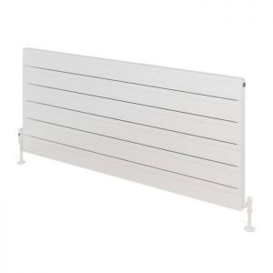 Eastbrook Berkeley 603 x 1400 Matt White Aluminium Designer Radiator