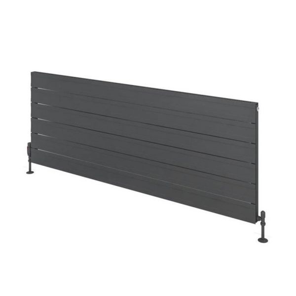Eastbrook Berkeley 603 x 1600 Matt Anthracite Aluminium Designer Radiator