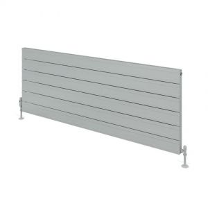 Eastbrook Berkeley 603 x 1600 Matt Grey Aluminium Designer Radiator