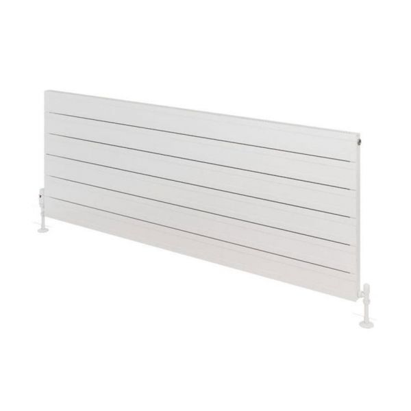 Eastbrook Berkeley 603 x 1600 Matt White Aluminium Designer Radiator