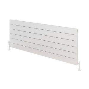 Eastbrook Berkeley 603 x 1600 Matt White Aluminium Designer Radiator