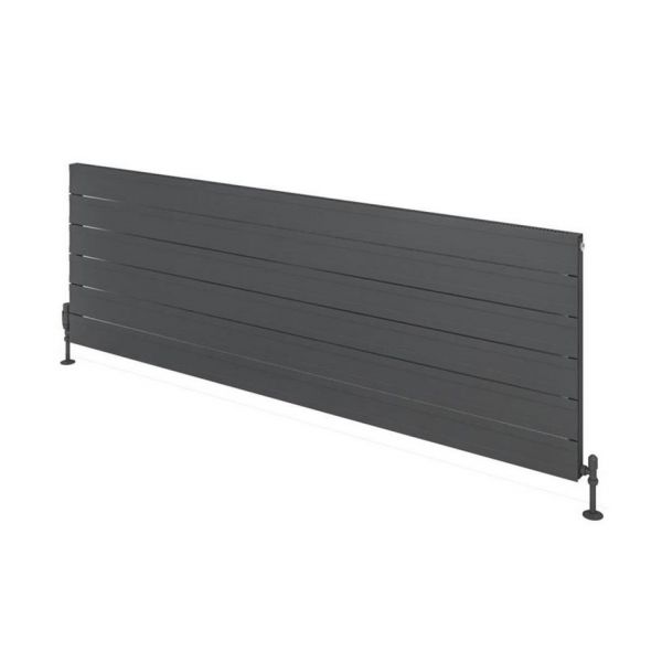 Eastbrook Berkeley 603 x 1800 Matt Anthracite Aluminium Designer Radiator