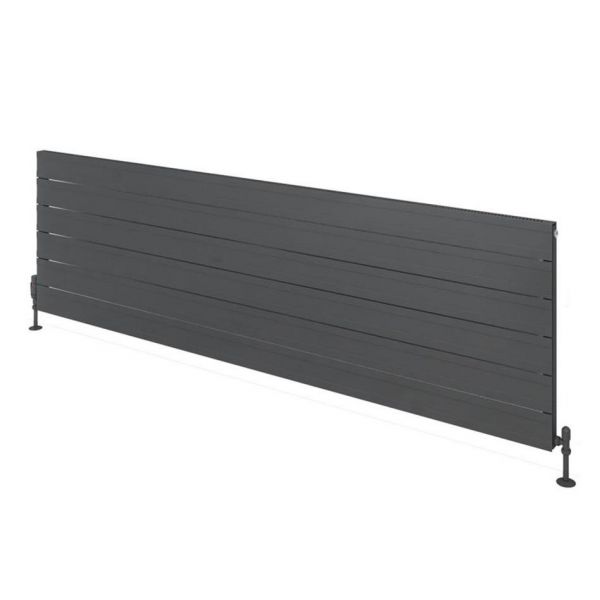 Eastbrook Berkeley 603 x 2000 Matt Anthracite Aluminium Designer Radiator
