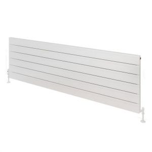 Eastbrook Berkeley 603 x 2000 Matt White Aluminium Designer Radiator