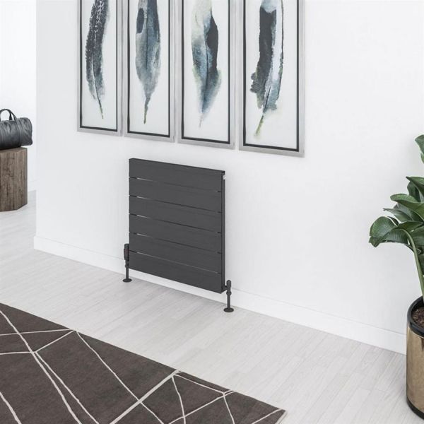 Eastbrook Berkeley 603 x 600 Matt Anthracite Aluminium Designer Radiator #2