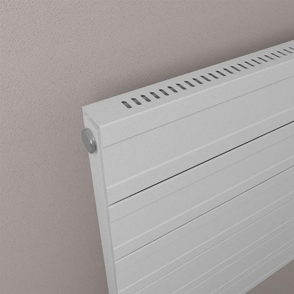 Eastbrook Berkeley 603 x 600 Matt Grey Aluminium Designer Radiator #3