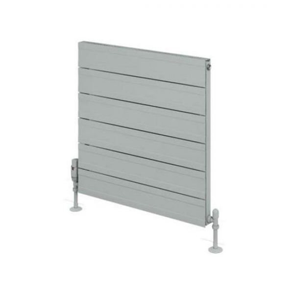 Eastbrook Berkeley 603 x 600 Matt Grey Aluminium Designer Radiator