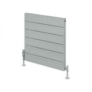 Eastbrook Berkeley 603 x 600 Matt Grey Aluminium Designer Radiator