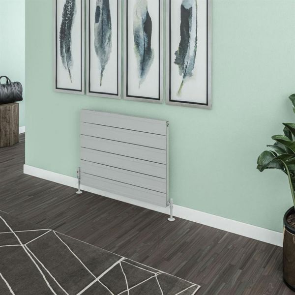 Eastbrook Berkeley 603 x 800 Matt Grey Aluminium Designer Radiator #2