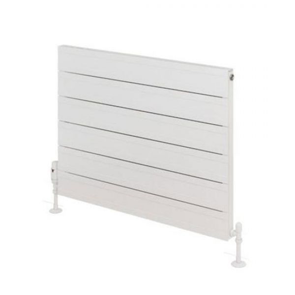 Eastbrook Berkeley 603 x 800 Matt White Aluminium Designer Radiator