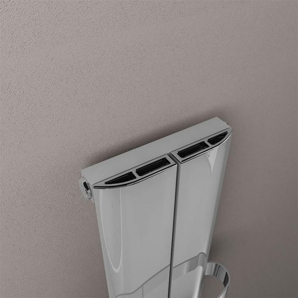 Eastbrook Berlini 1800 x 185 Polished Aluminium Designer Radiator #3