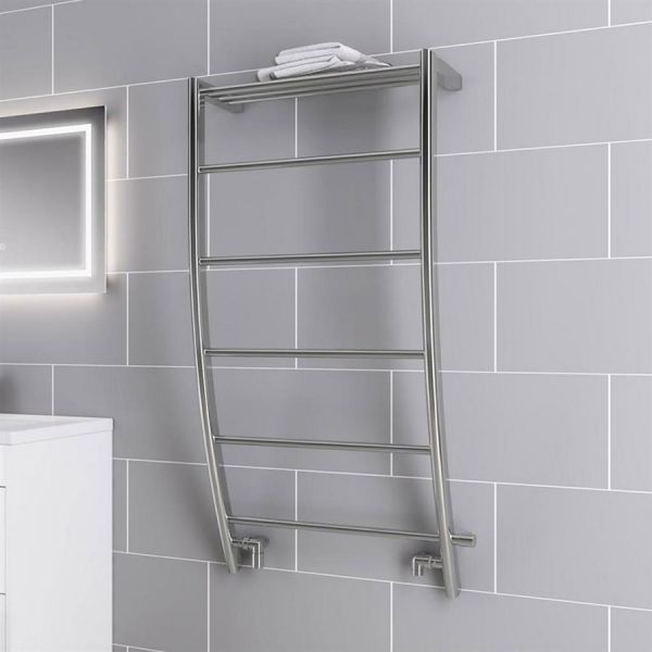 Eastbrook Biava Corinium 1200 x 600 Chrome Towel Rail #2