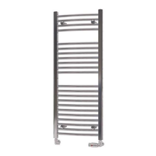Eastbrook Biava 1118 x 450 Curved Chrome Towel Rail