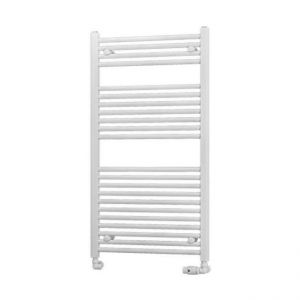 Eastbrook Biava 1118 x 600 Straight White Towel Rail