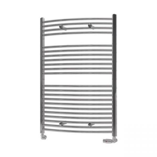 Eastbrook Biava 1118 x 750 Curved Chrome Towel Rail