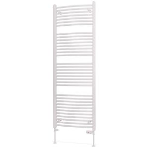 Eastbrook Biava 1720 x 600 Curved White Towel Rail