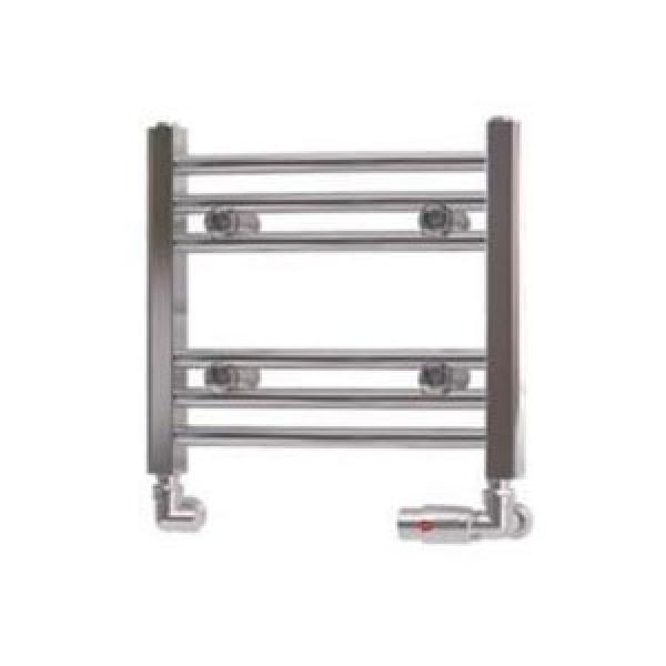 Eastbrook Biava 360 x 400 Curved Chrome Towel Rail