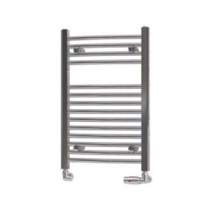 Eastbrook Biava 688 x 450 Curved Chrome Towel Rail