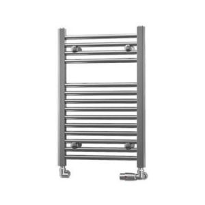 Eastbrook Biava 688 x 450 Straight Chrome Towel Rail