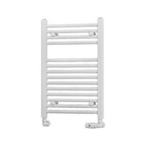 Eastbrook Biava 688 x 450 Straight White Towel Rail