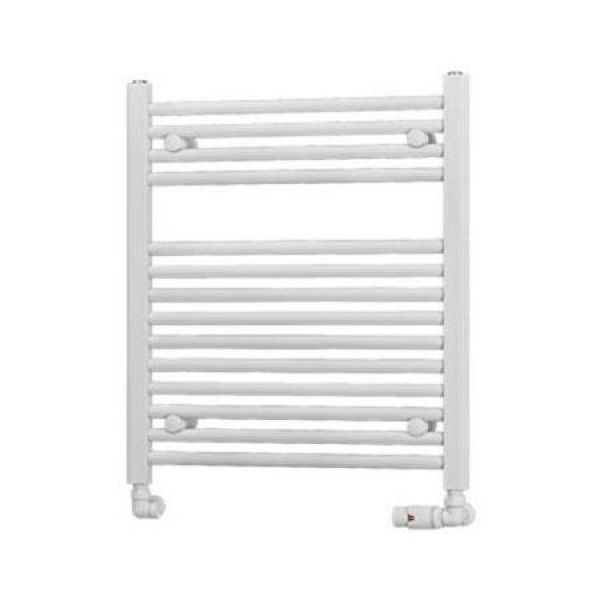 Eastbrook Biava 688 x 600 Straight White Towel Rail