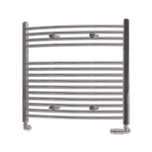 Eastbrook Biava 688 x 750 Curved Chrome Towel Rail
