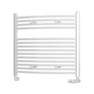 Eastbrook Biava 688 x 750 Curved White Towel Rail