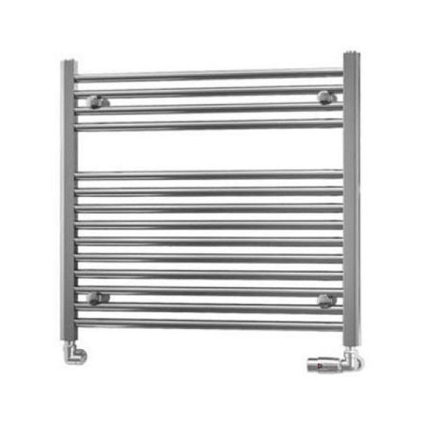 Eastbrook Biava 688 x 750 Straight Chrome Towel Rail