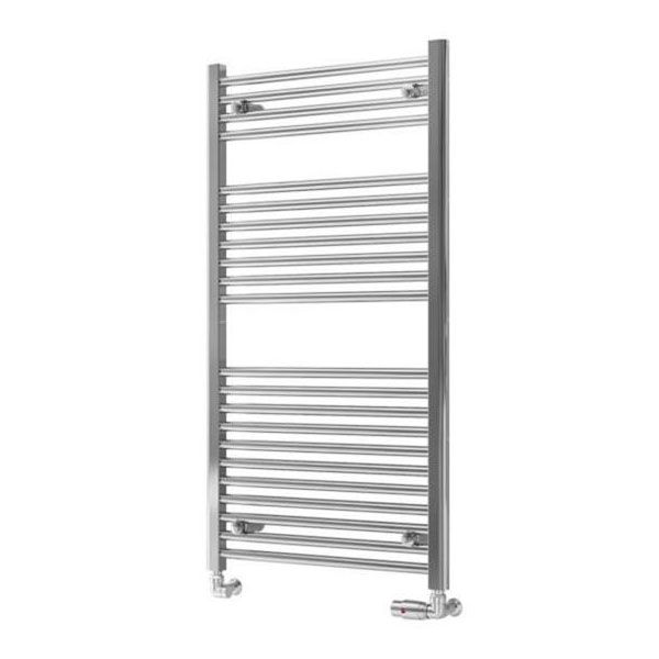 Eastbrook Biava Hidden Vent 1118 x 600 Straight Chrome Towel Rail