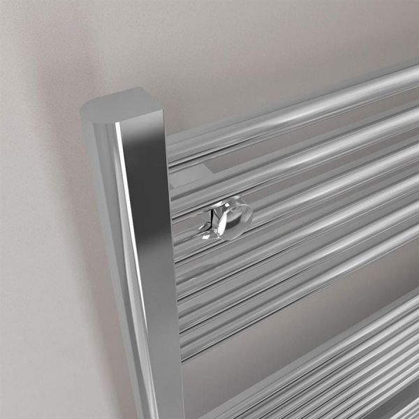 Eastbrook Biava Hidden Vent 1720 x 600 Straight Chrome Towel Rail #3