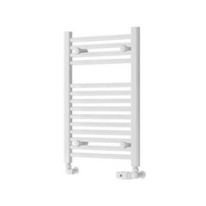 Eastbrook Biava Hidden Vent 688 x 450 Straight Gloss White Towel Rail