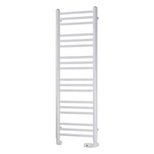 Eastbrook Biava 1200 x 400 Round WHITE Towel Rail