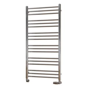 Eastbrook Biava 1200 x 600 Round Chrome Towel Rail
