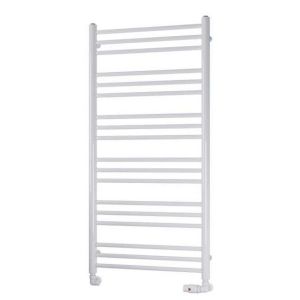 Eastbrook Biava 1200 x 600 Round WHITE Towel Rail