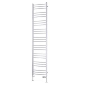 Eastbrook Biava 1800 x 400 Round WHITE Towel Rail