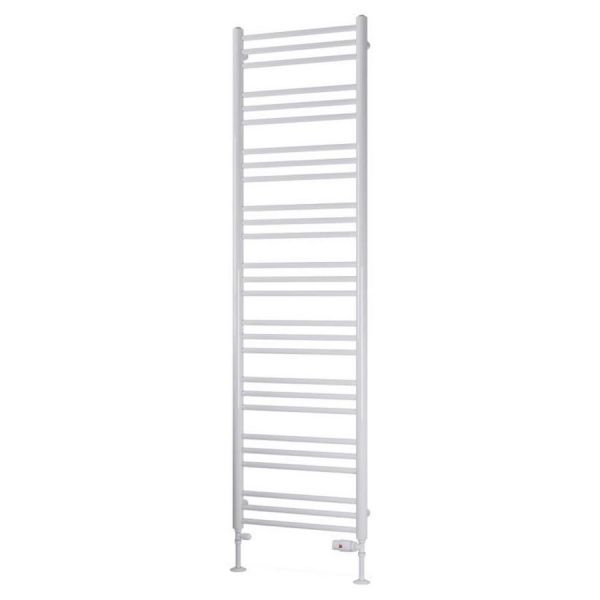 Eastbrook Biava 1800 x 500 Round WHITE Towel Rail