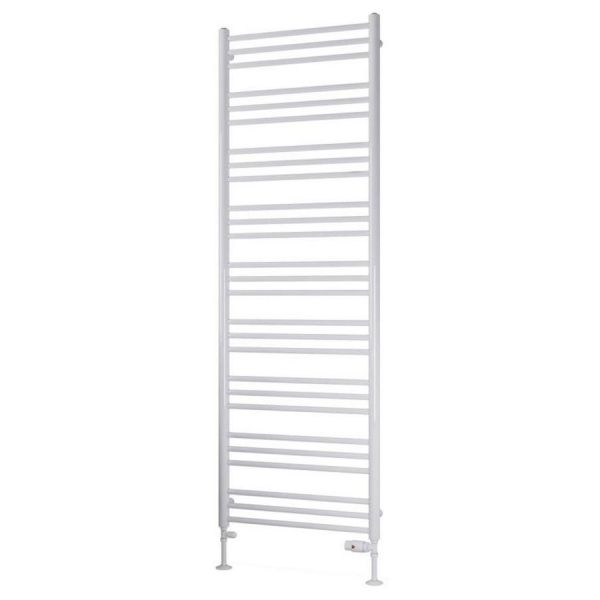 Eastbrook Biava 1800 x 600 Round WHITE Towel Rail