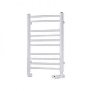 Eastbrook Biava 600 x 400 Round WHITE Towel Rail