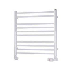 Eastbrook Biava 600 x 600 Round WHITE Towel Rail