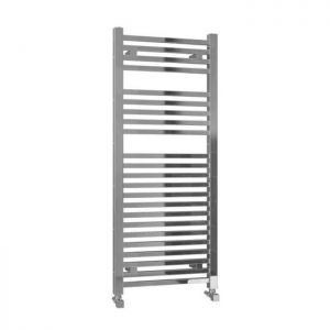 Eastbrook Biava 1200 x 500 Square Chrome Towel Rail
